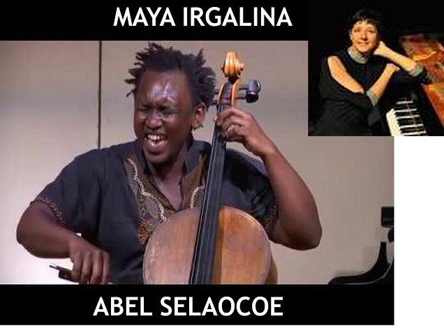 Abel Selaocoe and Maya Irgalina