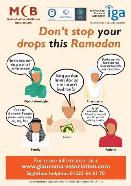 Don't stop your eye drops this Ramadan