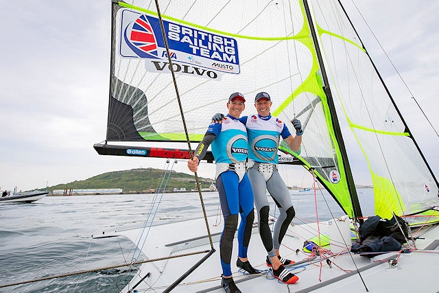 Dylan Fletcher and Stu Bithell claim European Gold in the 49er class 