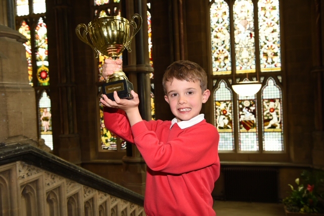 Winner - Billy Powell from Norden Primary School