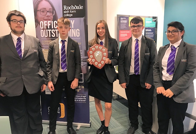 Hollingworth Academy crowned champions of Rochdale Sixth Form College Maths Challenge
