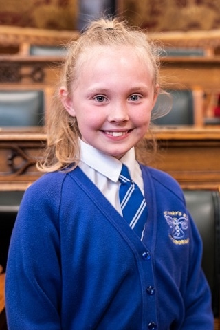 Erin Buckley, from St Mary’s RC Primary in Littleborough