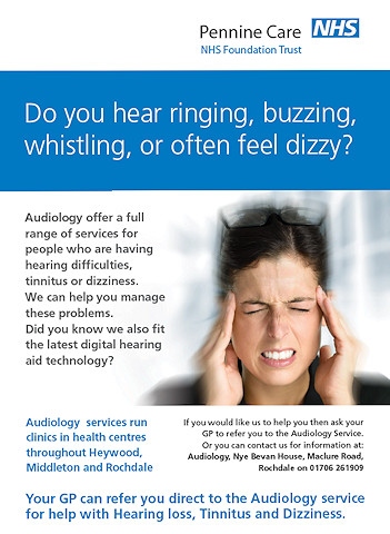 Audiology services are available