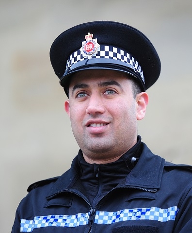 PC Mohammed Nadeem has received a British Citizen Award for Services to the Community