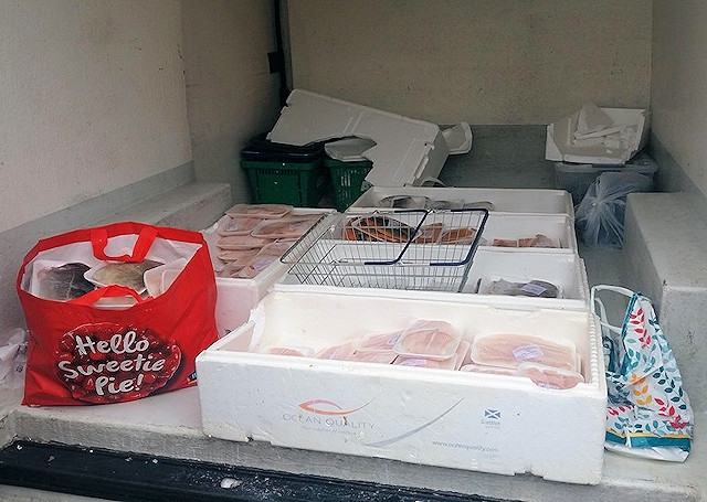 Traders pressured vulnerable people into paying hundreds for large quantities of fish  from the back of an unrefrigerated van