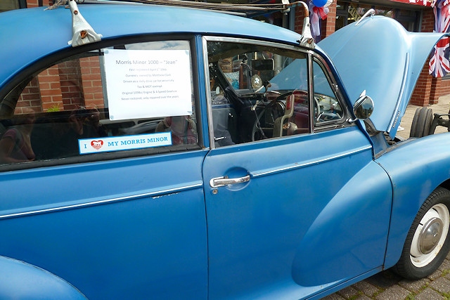 There will be classic vehicles, like this 1967 Morris Minor, pictured here at the 1940s day in Heywood