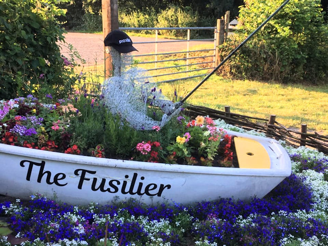 The Fusilier boatman display at Rhodes Lodges