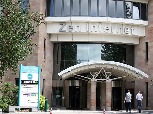 Zen Internet's HQ at Sandbrook House in Rochdale