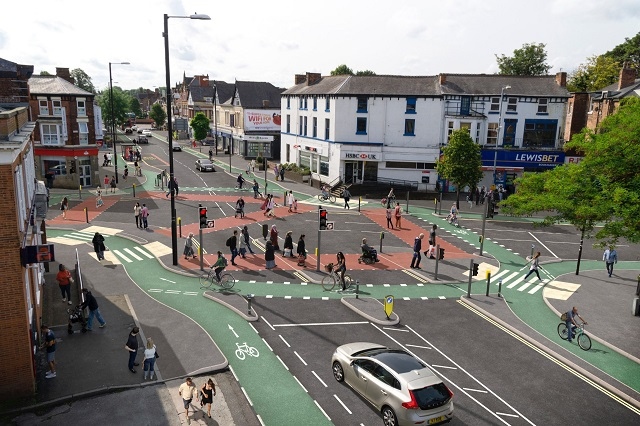 Cycle Optimised Protected Signals – or CYCLOPS – maximises the opportunities for safe cycling and walking whilst optimising the overall junction performance for all transport modes.