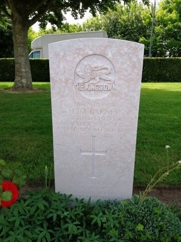Trooper Fred Morris Barnes grave