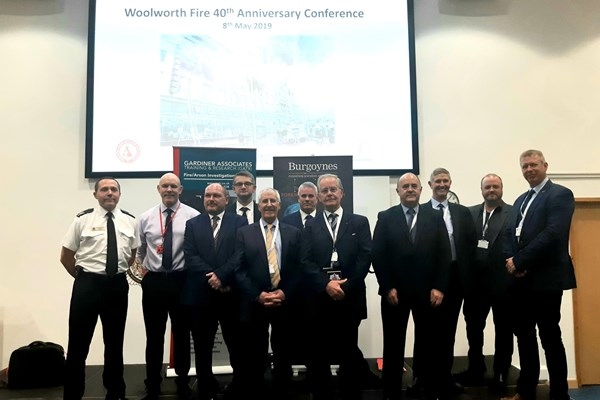 The 40th anniversary of the Woolworths fire in Manchester was marked with a conference for staff members from fire and rescue services 