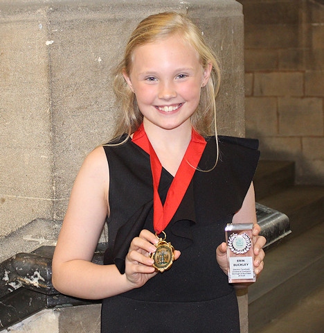 Erin Buckley, the new children's champion