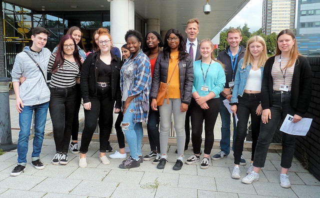 Rochdale Sixth Form students celebrate A-level success