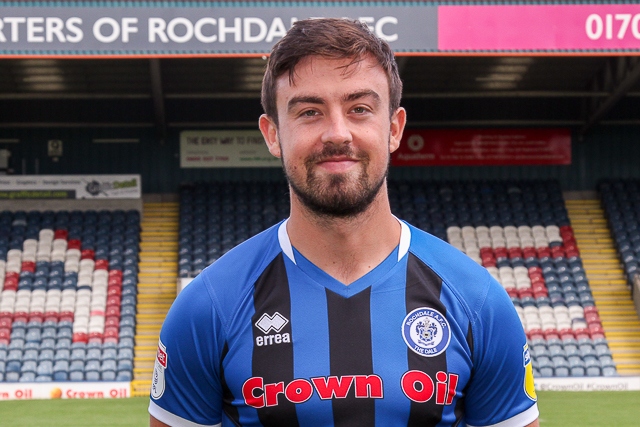 Eoghan O'Connell has signed a new one year contract with Rochdale AFC