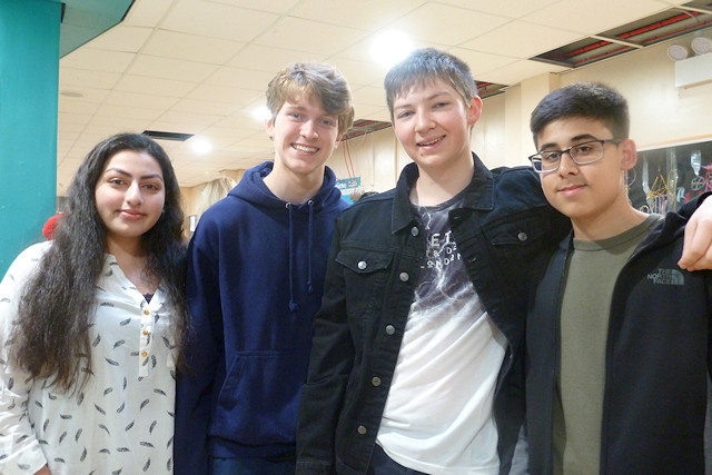 Oulder Hill GCSE results 2019 - Meeraj Akhtar, Shaun Walmsley, James Blackburn and Hasan Khan