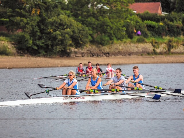 North of England Rowing Sprint Championships 2019 - Hollingworth Lake Mixed Quad