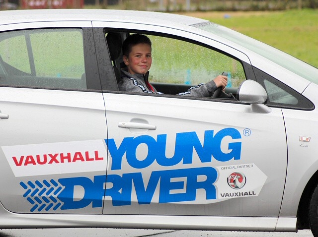 Thomas Braid was also a finalist in the Young Driver Challenge 2018, placing joint fourth in the 10-13 age category