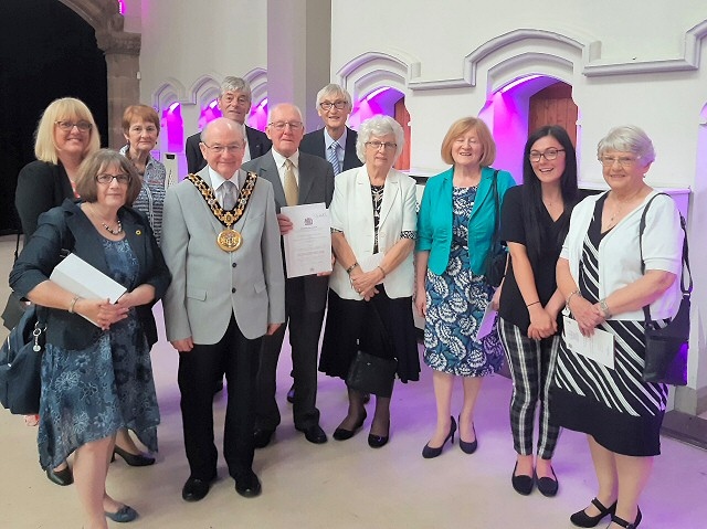 Springhill Hospice received the Queen's Award for Voluntary Service last year