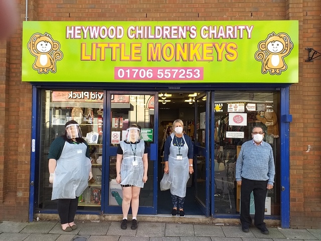 Little Monkeys charity shop has reopened