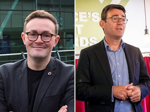 Heywood and Middleton MP Chris Clarkson (left) and five other GM Tory MPS have written to Andy Burnham (right) criticising his negotiation with government