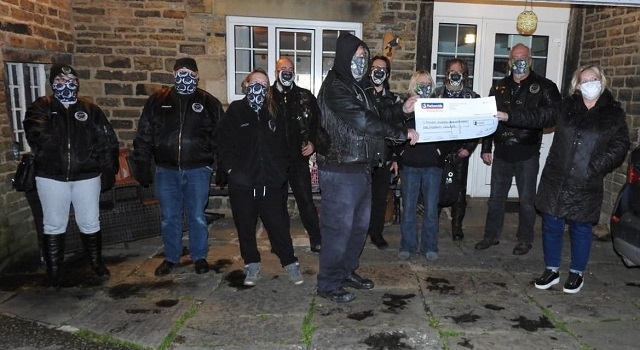 Rochdale-based motorcycle club, MT Heads MCC joined forces with Los Angeles rock band, Bullets & Octane to raise money for the Rochdale Children’s Moorland Home