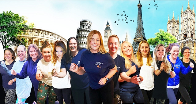 Littleborough & Areas Ladies Circle set off on their virtual 8,911 mile tour of Europe