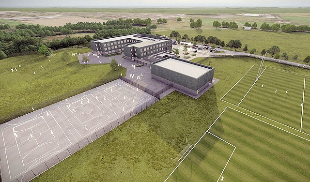 Artist's impression of Edgar Wood Academy, subject to further development and planning approval