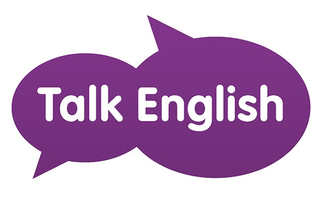 Talk English logo