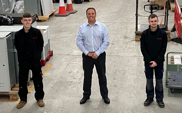 Simkiss Control Systems: Jack McWilliams, Paul Simkiss, Harrison Smith