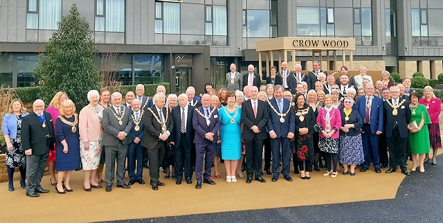 Mayor Billy Sheerin was invited to the annual Showmanship Guild at Crow Wood, Burnley
