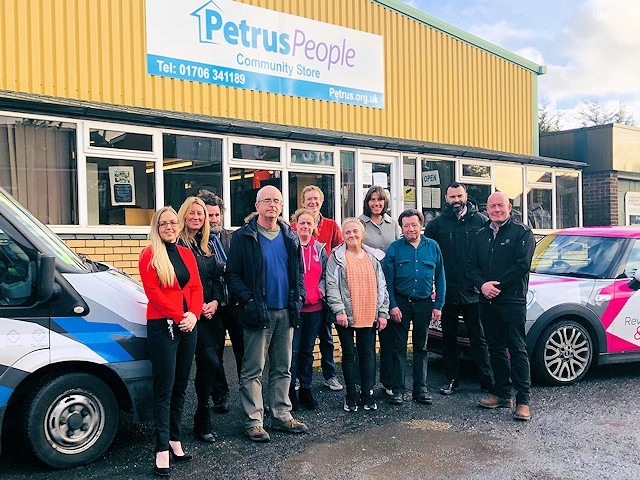 Revilo staff delivered items to the Petrus store