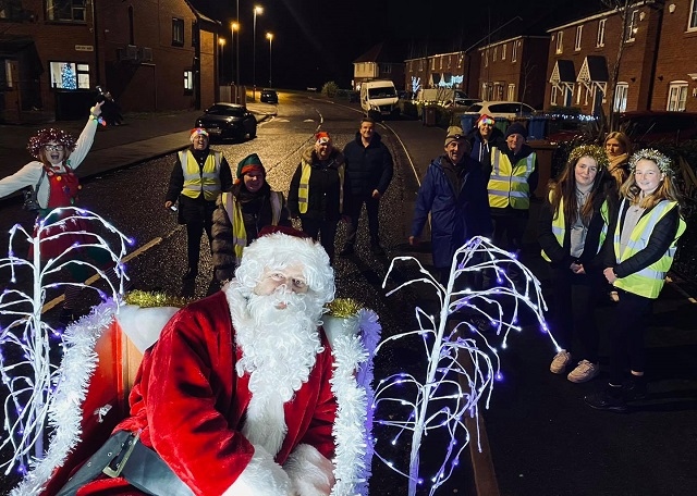 Coming to town: Santa Claus visited Heywood once again