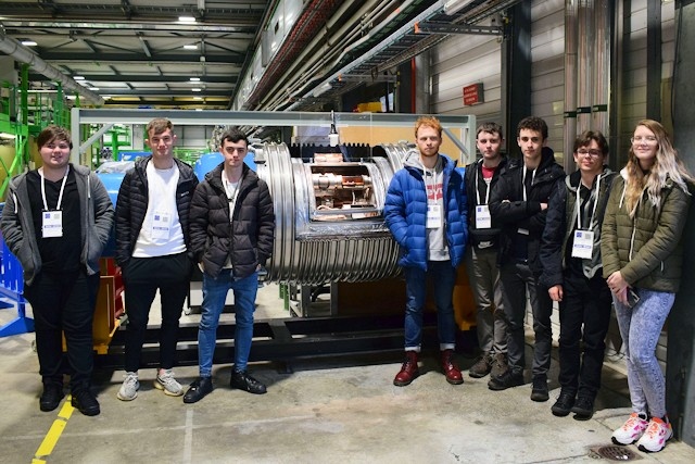 Rochdale Sixth Form College students visit CERN