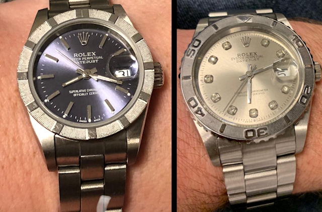 Rolex watches taken during the burglary