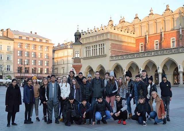 The students in Poland