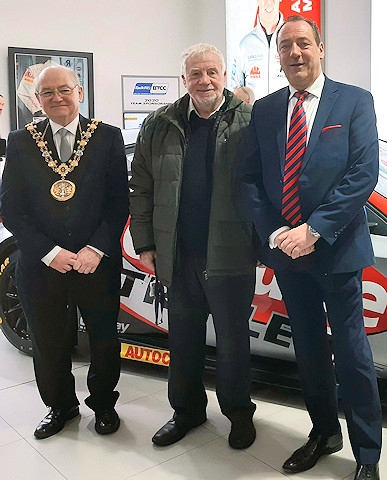 Mayor Billy Sheerin visited Tetrosyl on Thursday 20 February