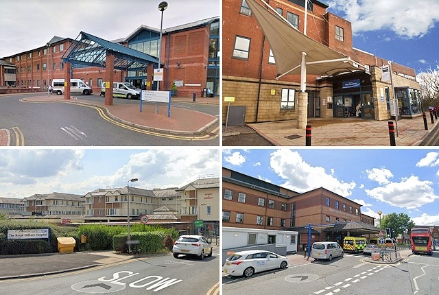Local hospitals: Rochdale Infirmary, Fairfield General Hospital, the Royal Oldham Hospital, North Manchester General Hospital 