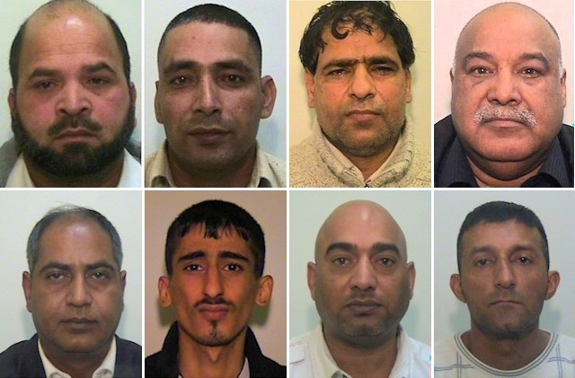 Eight members of the Rochdale grooming gang jailed in 2012