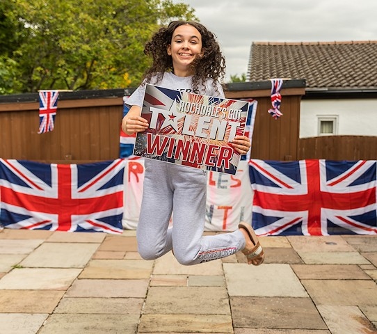 11-year-old dancer Xela has been crowned the winner of Rochdale’s Got Talent