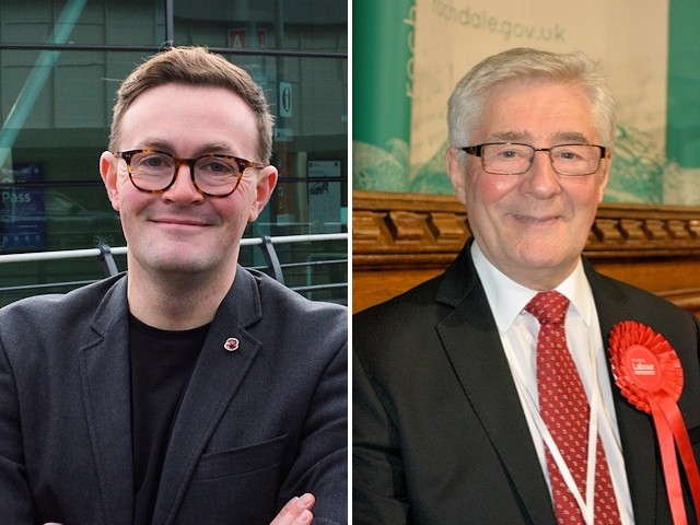 Chris Clarkson, MP for Heywood & Middleton and Tony Lloyd, MP for Rochdale