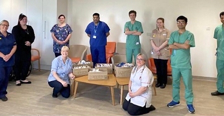 Staff on Wolstenholme – temporarily assigned as the post-operative inpatient care unit