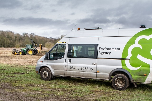 Environment Agency Field Teams undertaking maintenance activities