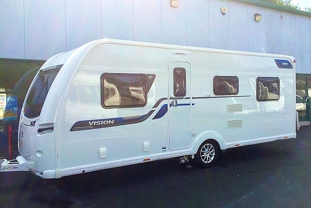 The Coachman Vision 570 caravan was stolen on 16 June