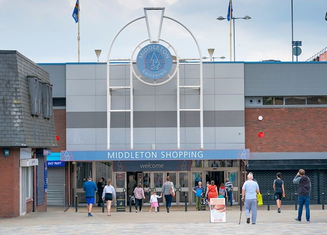 Middleton Health Centre is located inside Middleton Shopping Centre