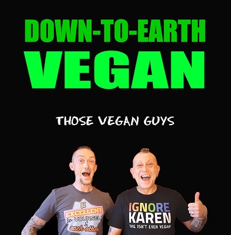 The cover of 'Down to Earth Vegan'