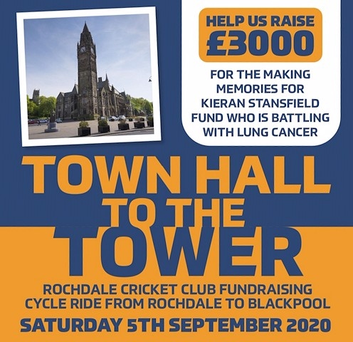 Town Hall to the Tower fundraising bike ride