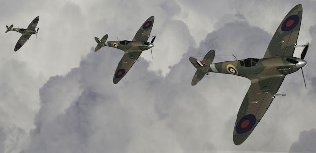 Spitfire planes