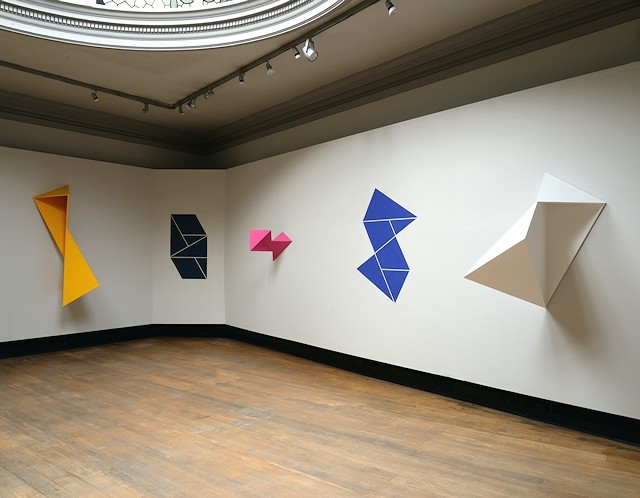 George Meyrick’s Exhibition “Aligned/Raised/Lowered/Offset/Paired” is now on display at Touchstones Rochdale