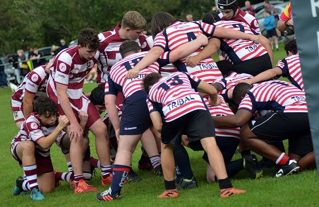 The Rochdale and Aldwinians scrum