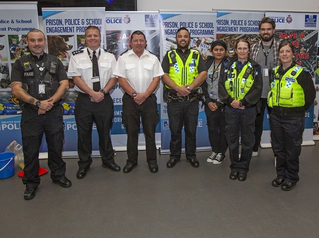 GMP officers with Prison Officer Paul McGovern